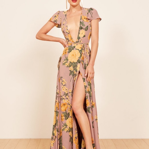 ***ISO*** Reformation Rosey Dress Antoinette - Picture 4 of 5